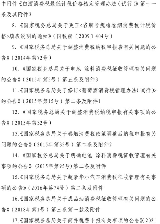 税务总局明确增值税 消费税与附加税费申报表整合有关事项